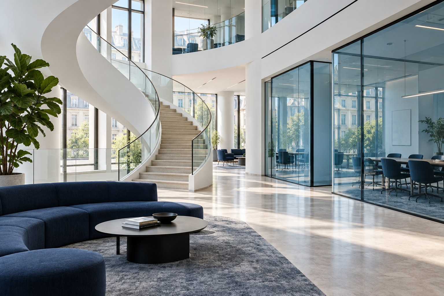 Contemporary spaces for learning and professional discussion